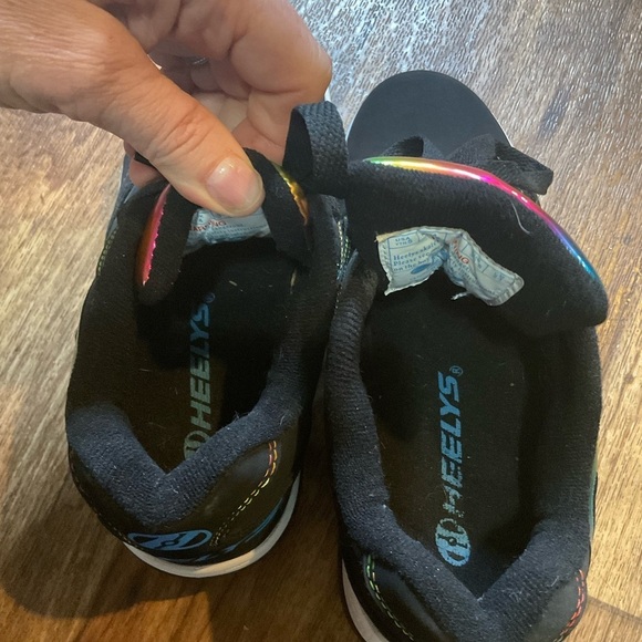 Heelys Propel Unisex Youth 6 Black Rainbow Foil‎ Skate Roller - Picture 11 of 11